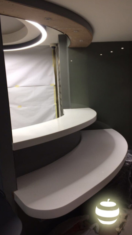 Corian banko kaplama