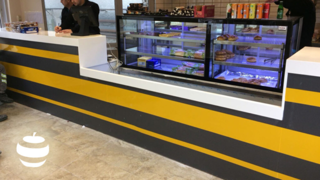Corian banko kaplama
