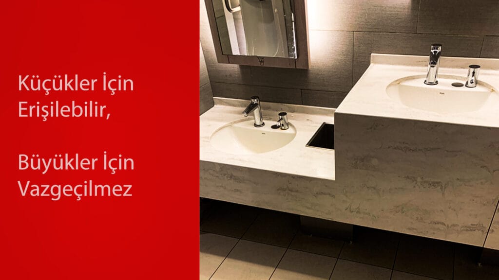 Cami, mescit ve evlerde kullanılan modern Corian abdest alma lavabosu modeli
