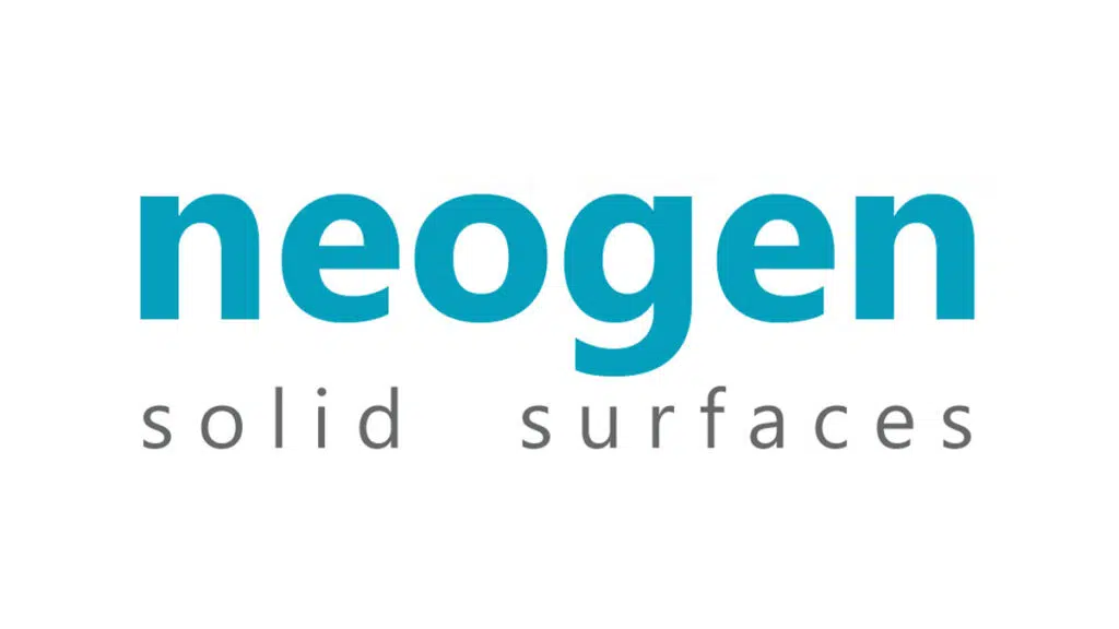 Neogen logosu – estetik ve kaliteli akrilik tezgah markası