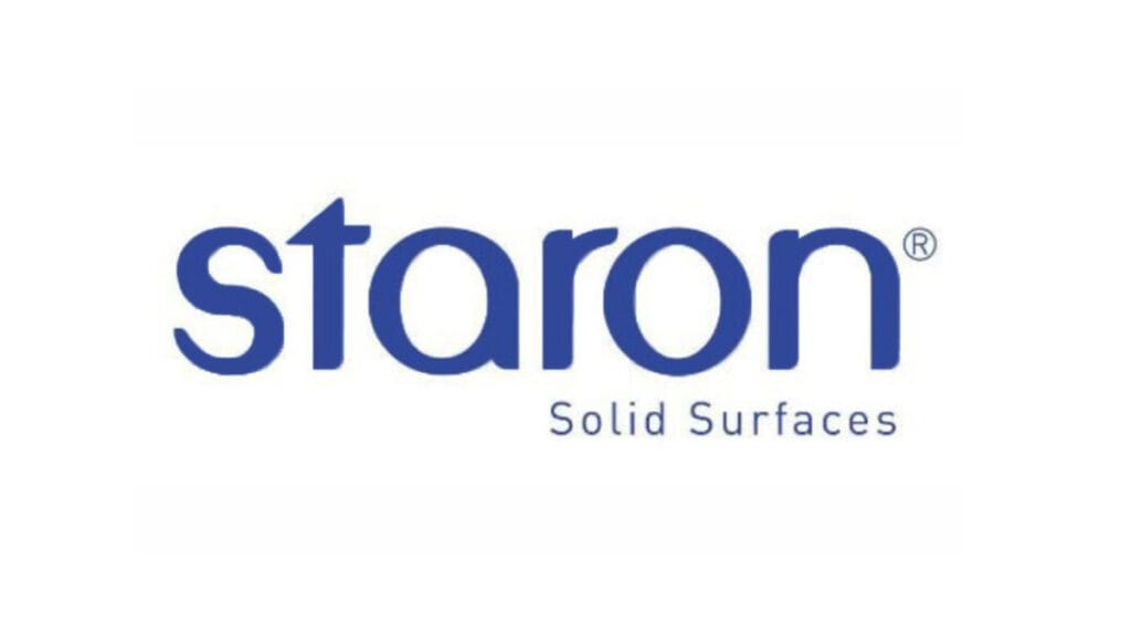 Staron logosu - dayanıklı ve estetik akrilik tezgah markası