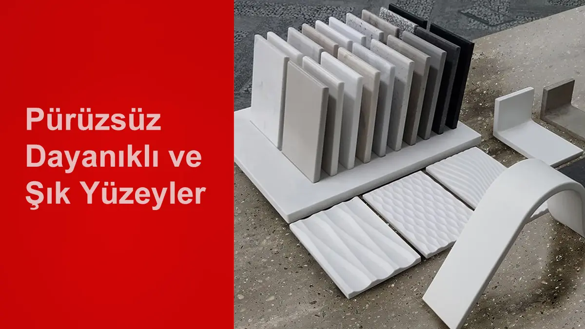 Akrilik avantajları